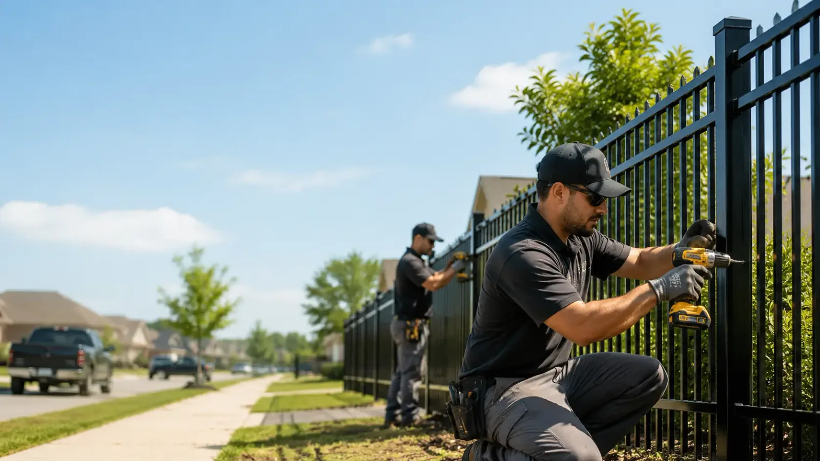 Metal Fence Installation in Marlette, MI